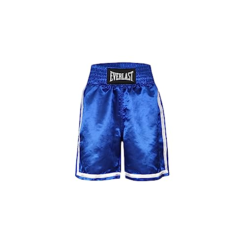 Everlast Männer Sport Boxen Hose Competition Boxing Shorts, Blau/Weiß, L Everlast Männer Sport Boxen Hose Competition Boxing Shorts, Blau/Weiß, L von Everlast