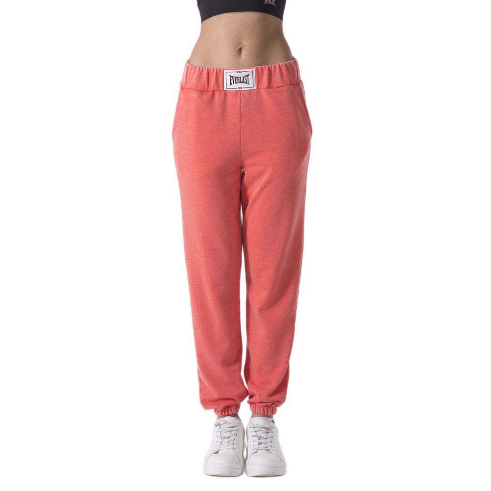 Everlast Felpa Burnout Washed Tracksuit Pants Rot M Frau von Everlast