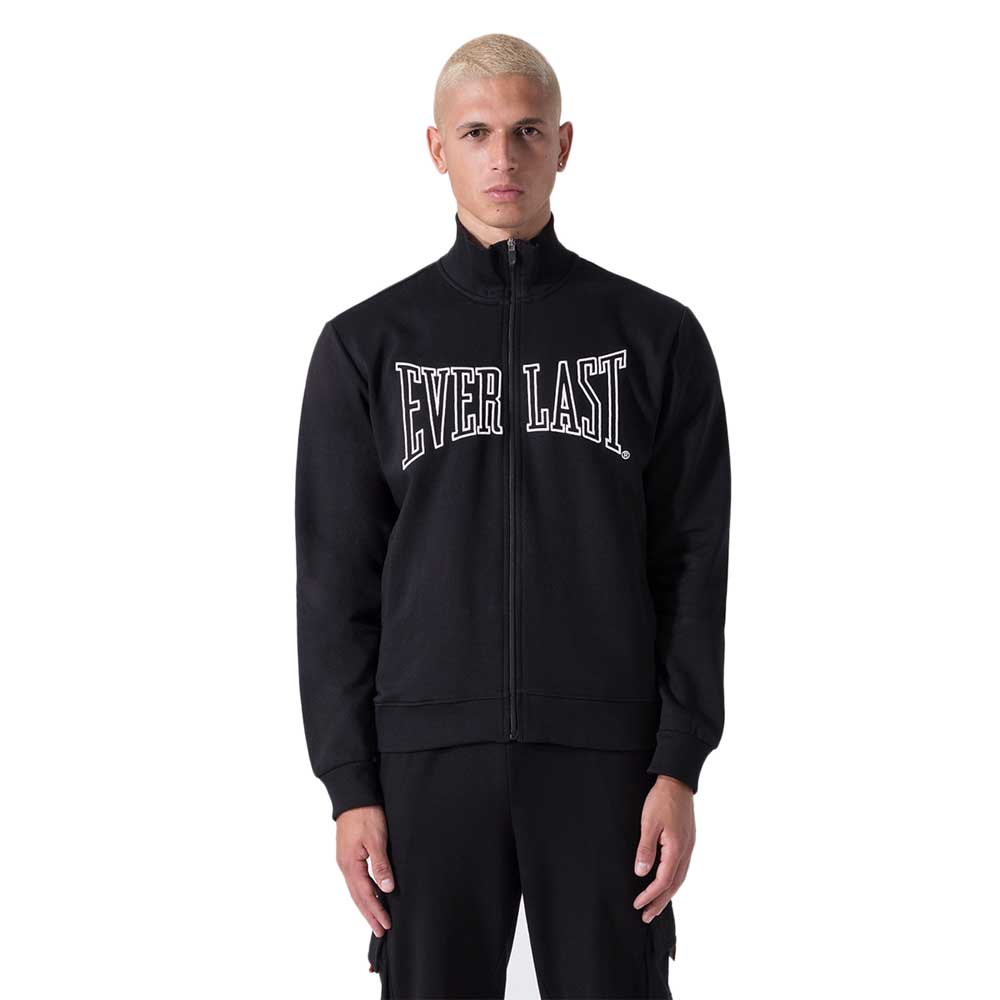 Everlast Felpa Full Zip Sweatshirt Schwarz 2XL Mann von Everlast