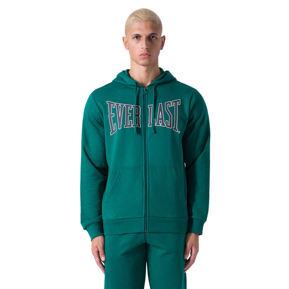 Everlast Felpa Full Zip Sweatshirt Grün L Mann von Everlast