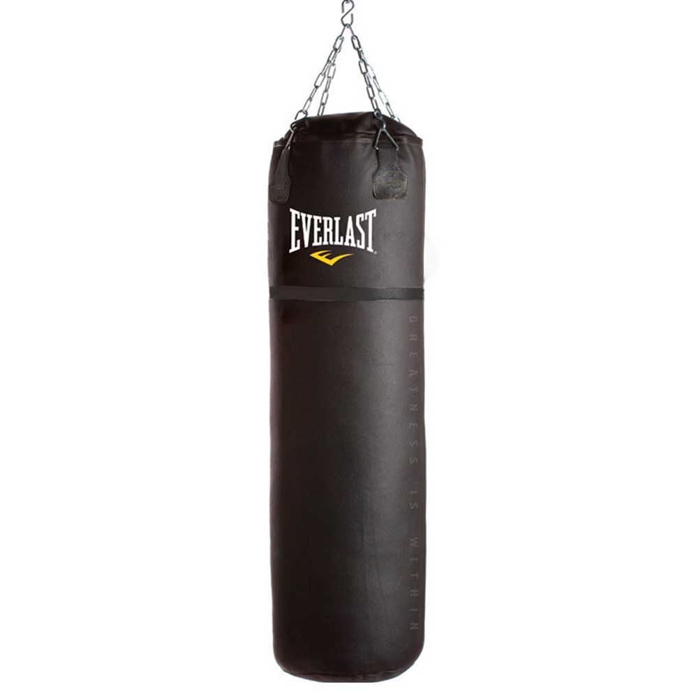 Everlast Fse Leather 45kg Heavy Filled Bag Schwarz Everlast Fse Leather 45kg Heavy Filled Bag Schwarz von Everlast