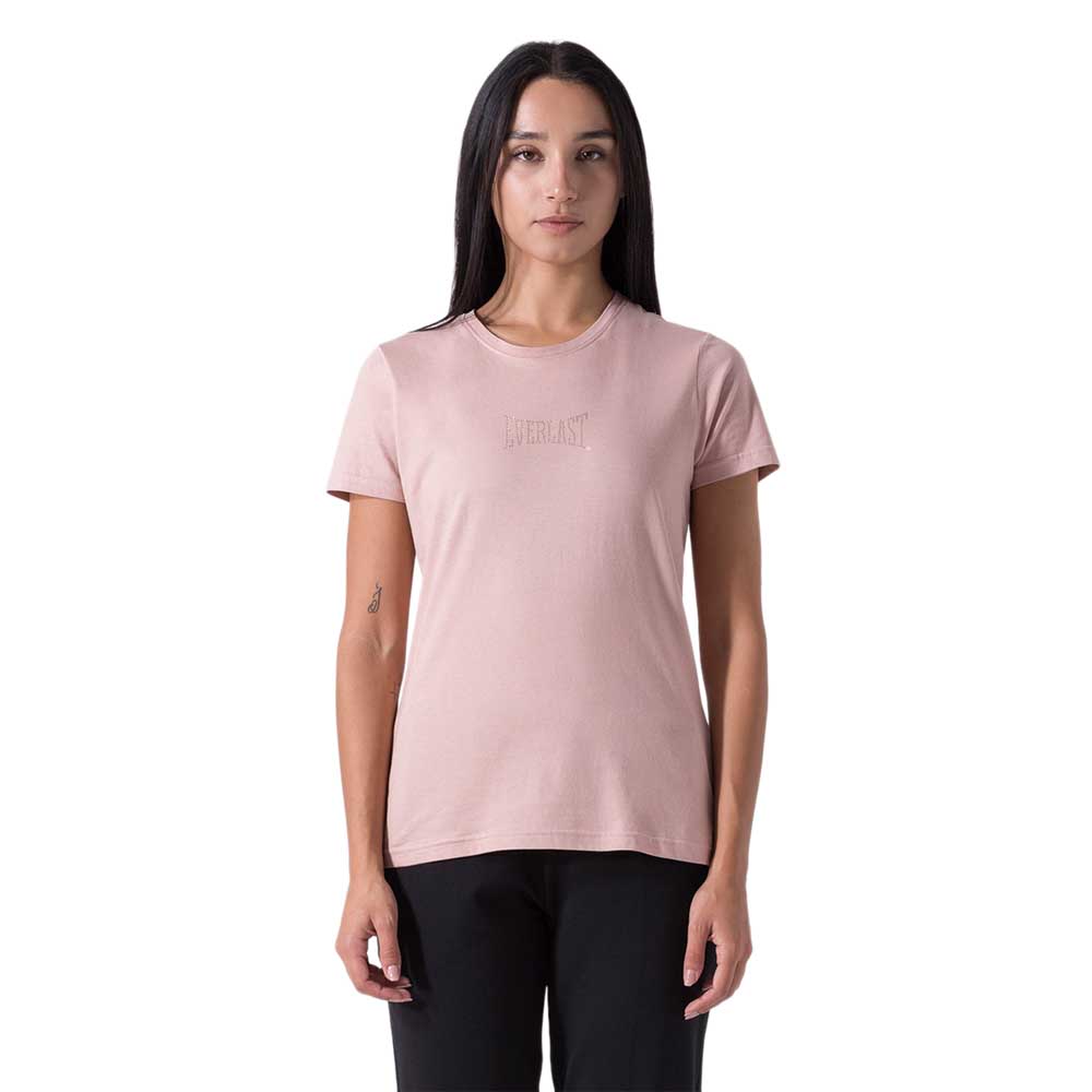 Everlast Jersey Short Sleeve T-shirt Rosa L Frau Everlast Jersey Short Sleeve T-shirt Rosa L Frau von Everlast