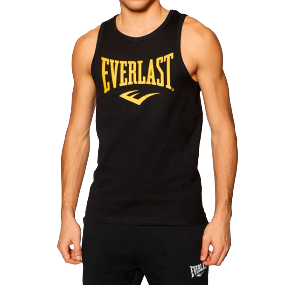Everlast Logo Sleeveless T-shirt Schwarz L Mann Everlast Logo Sleeveless T-shirt Schwarz L Mann von Everlast