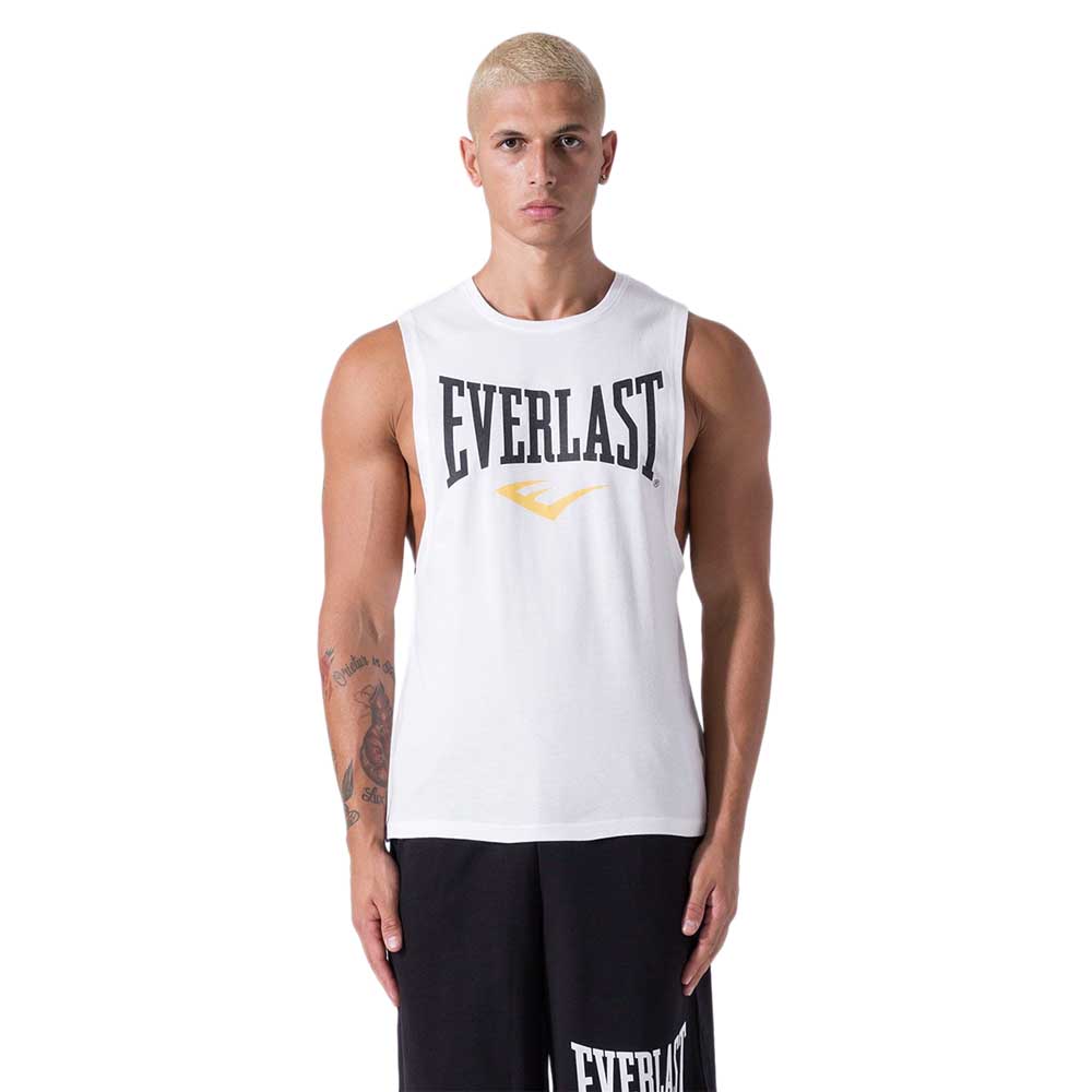 Everlast Logo Sleeveless T-shirt Weiß M Mann Everlast Logo Sleeveless T-shirt Weiß M Mann von Everlast