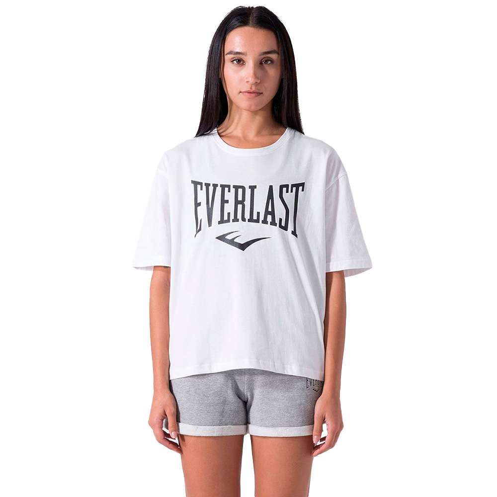Everlast Oversize Logo Short Sleeve T-shirt Weiß XS Frau Everlast Oversize Logo Short Sleeve T-shirt Weiß XS Frau von Everlast