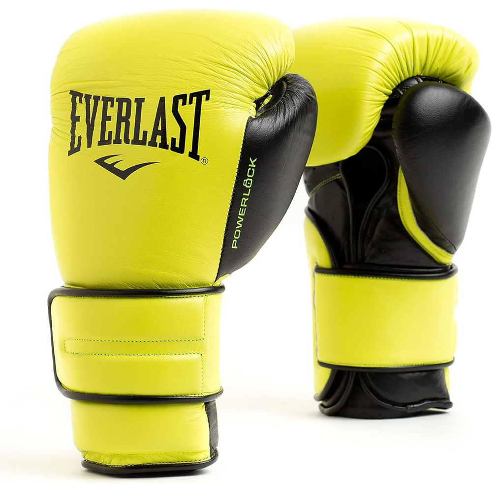 Everlast Powerlock 2 Pro Artificial Leather Boxing Gloves Gelb 14 oz von Everlast