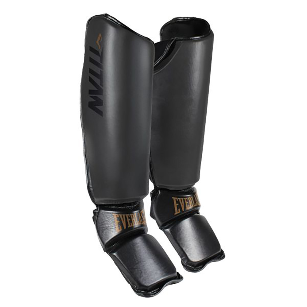 Everlast Titan Pro Instep Shin Guards Schwarz L Everlast Titan Pro Instep Shin Guards Schwarz L von Everlast