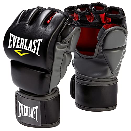 Everlast Train Advanced MMA Grappling-/Trainingshandschuhe (Schwarz, Größe S/M) von Everlast
