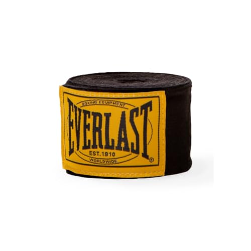 Everlast Unsiex Erwachsene Sport Boxen Handbandagen 1910 Handwraps, Schwarz, 180 Everlast Unsiex Erwachsene Sport Boxen Handbandagen 1910 Handwraps, Schwarz, 180 von Everlast