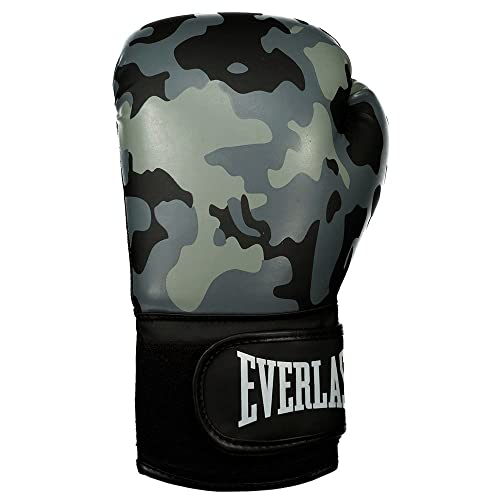 Everlast Unisex – Erwachsene Boxhandschuhe Spark Glove Trainingshandschuh, Grau Camouflage, 12oz Everlast Unisex – Erwachsene Boxhandschuhe Spark Glove Trainingshandschuh, Grau Camouflage, 12oz von Everlast