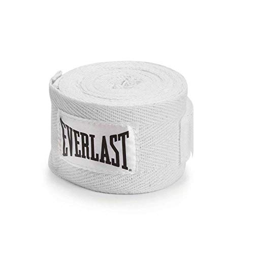 Everlast Unisex - Erwachsene Sport Boxen Handbandagen Handwraps, Weiß, 120 Everlast Unisex - Erwachsene Sport Boxen Handbandagen Handwraps, Weiß, 120 von Everlast