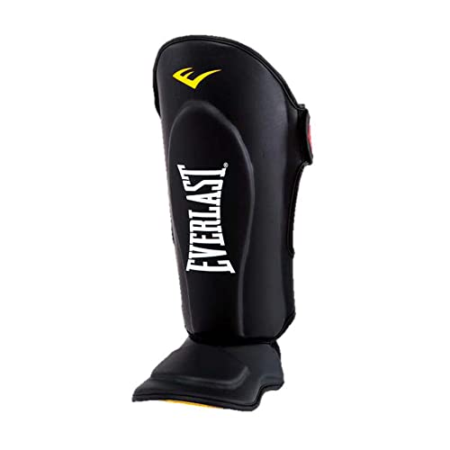 Everlast Unisex - Erwachsene Sport Boxen Schienbeinschutz Elite Muay Thai Shinguard, Schwarz, L von Everlast