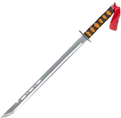 Evil Wear Machete Outdoor Messer Buschmesser Hackmesser mit Nylonscheide Silber 70cm von Evil Wear
