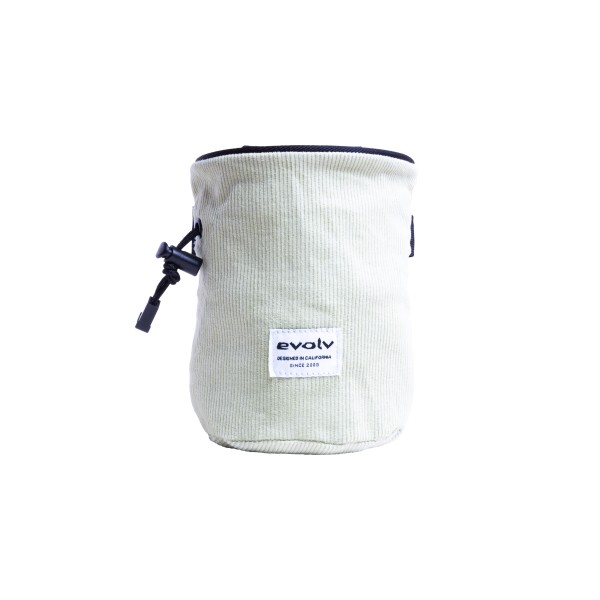 Evolv - Corduroy Chalk Bag - Chalkbag grau/weiß Evolv - Corduroy Chalk Bag - Chalkbag grau/weiß von Evolv