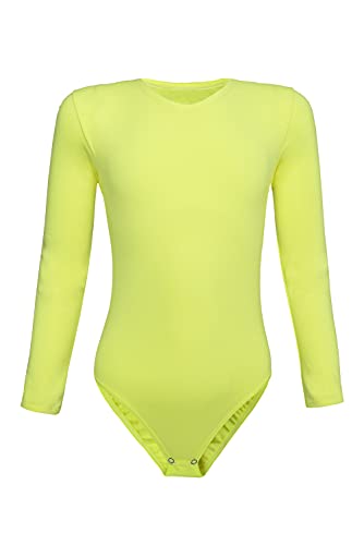 Evoni Kinder Langarm-Body 104 Neongelb Evoni Kinder Langarm-Body 104 Neongelb von Evoni