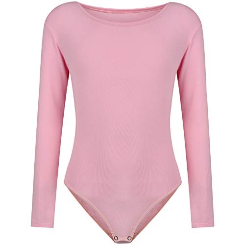 Evoni Kinder Langarm-Body 122 Babyrosa von Evoni