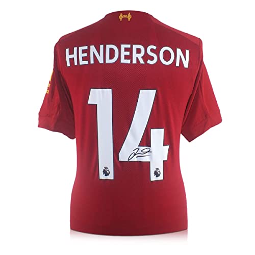 Exclusive Memorabilia Liverpool-Trikot signiert von Jordan Henderson von Exclusive Memorabilia