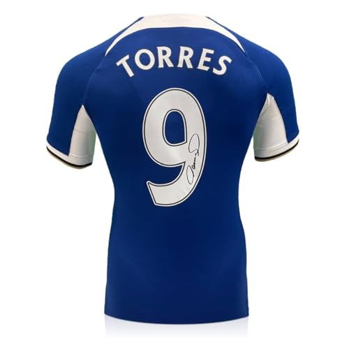 Exclusive Memorabilia Von Fernando Torres signiertes Chelsea-Trikot von Exclusive Memorabilia