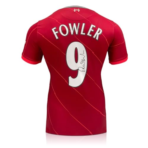 Exclusive Memorabilia Von Robbie Fowler signiertes Liverpool-Trikot von Exclusive Memorabilia