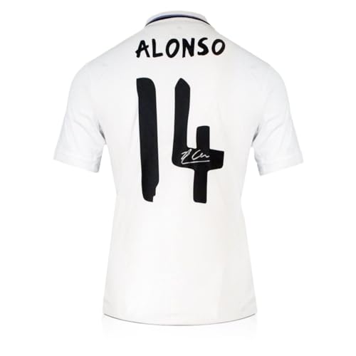 Exclusive Memorabilia Von Xabi Alonso signiertes Real Madrid-Trikot von Exclusive Memorabilia