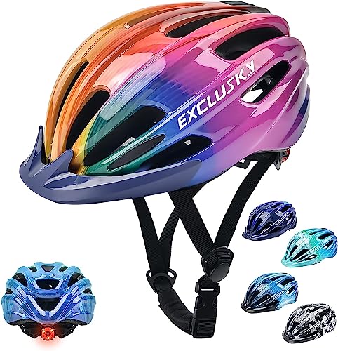 Exclusky Unisex Jugend 222-colourful Fahrradhelm, 3-COLORFUL, Einheitsgröße EU Exclusky Unisex Jugend 222-colourful Fahrradhelm, 3-COLORFUL, Einheitsgröße EU von Exclusky