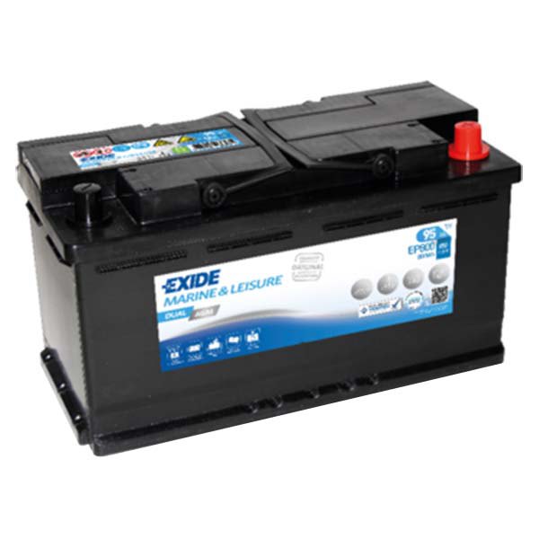 Exide 12v/850 Cca Dual Agm Ep800 Battery 95ah Durchsichtig Exide 12v/850 Cca Dual Agm Ep800 Battery 95ah Durchsichtig von Exide