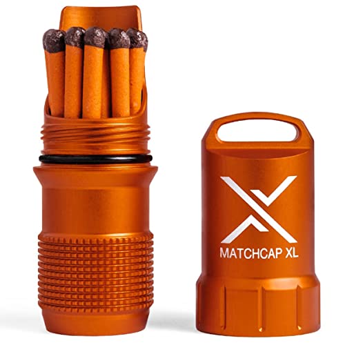 Exotac Wasserdichter Behälter MatchCap XL Orange, 004100-ORG Exotac Wasserdichter Behälter MatchCap XL Orange, 004100-ORG von Exotac