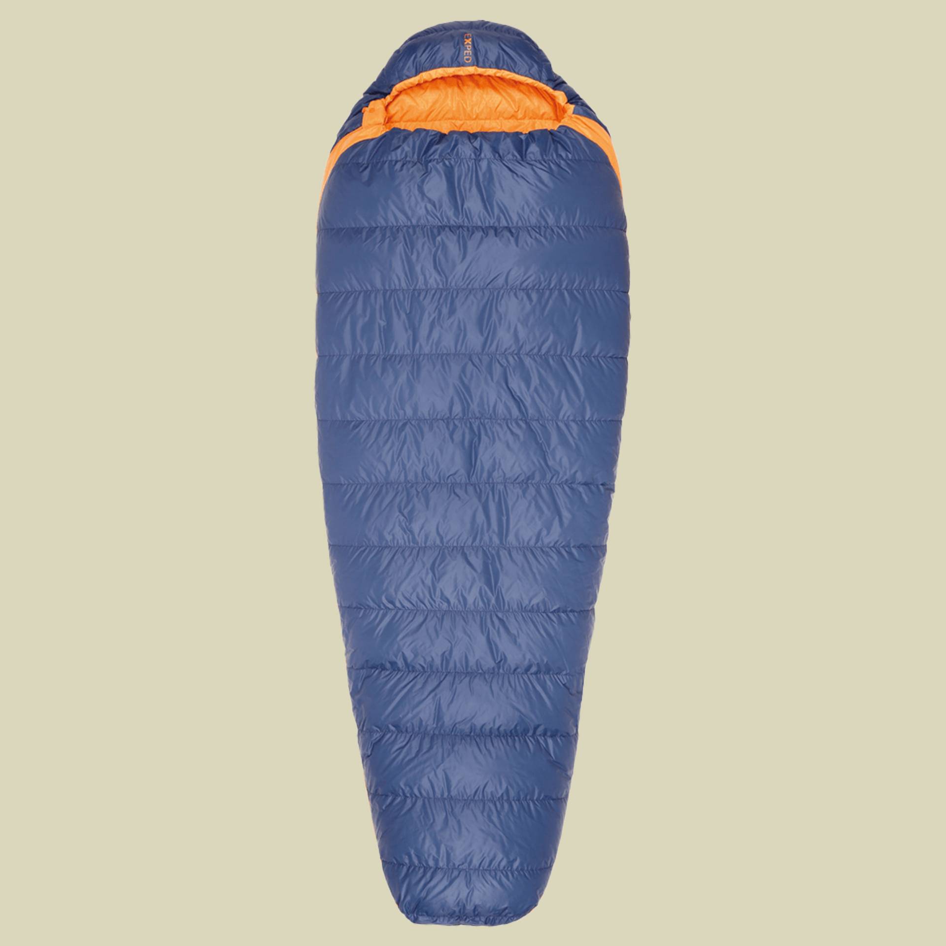 Comfort -5° bis Körpergröße 210 cm (XL) Farbe navy, Reißverschluss links von Exped