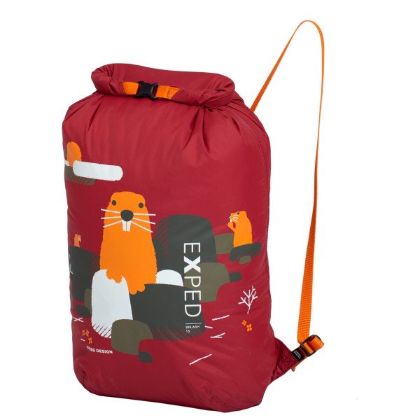 Exped - Splash 15 - Packsack Gr 16 l rot Exped - Splash 15 - Packsack Gr 16 l rot von Exped