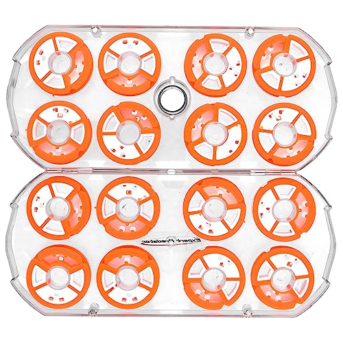 Expert Predator Unisex-Erwachsene Kit alistamiento silicona para anzuelo, soporte línea Pesca, caja 16 piezas, arandelas de espuma, Eva Unterlegscheiben Vorfachrolle Angelschnur STK, orange, 45x13 mm Expert Predator Unisex-Erwachsene Kit alistamiento silicona para anzuelo, soporte línea Pesca, caja 16 piezas, arandelas de espuma, Eva Unterlegscheiben Vorfachrolle Angelschnur STK, orange, 45x13 mm von Expert Predator