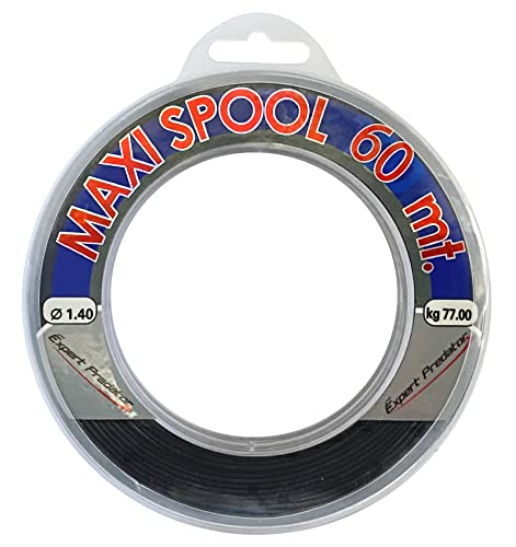 SCHWARZE MAXI-SPULE Mt 60 Ø 1,40 SCHWARZE MAXI-SPULE Mt 60 Ø 1,40 von Expert Predator