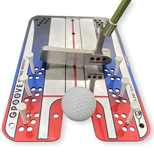 EyeLine Golf Rillen-Puttingspiegel Trainingshilfe Augen Körper Putter Gesicht ausrichten Indoor/Outdoor 8 Putting-Bohrer - Ausrichtung Startlinie Schlagweg Kopfbewegung Gesehen auf PGA Tour EyeLine Golf Rillen-Puttingspiegel Trainingshilfe Augen Körper Putter Gesicht ausrichten Indoor/Outdoor 8 Putting-Bohrer - Ausrichtung Startlinie Schlagweg Kopfbewegung Gesehen auf PGA Tour von EyeLine Golf