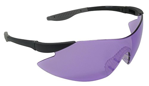 Target Schutzbrille für Schießen, violett, bruchsicher, UV400-Gläser von Eyelevel