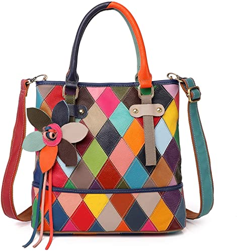 Eysee Damen Handtaschen Rind Leder-Umhängetasche Henkeltaschen Schultertasche mit Blumen 2022 Echtleder NEU TOP Bewertet Eysee Damen Handtaschen Rind Leder-Umhängetasche Henkeltaschen Schultertasche mit Blumen 2022 Echtleder NEU TOP Bewertet von Eysee