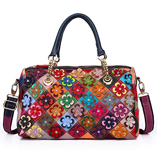 Eysee Handtasche Damen Leder-Umhängetasche Damenhandtasche Henkeltaschen Schultertasche aus echtem Leder bunt 2019 NEU Eysee Handtasche Damen Leder-Umhängetasche Damenhandtasche Henkeltaschen Schultertasche aus echtem Leder bunt 2019 NEU von Eysee