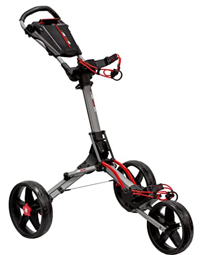 EzeGlide Unisex-Adult Bolt2 Golf Trolley, Matt Grey/Red, Einheitsgröße EzeGlide Unisex-Adult Bolt2 Golf Trolley, Matt Grey/Red, Einheitsgröße von EZE Glide