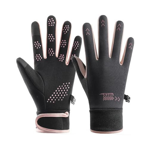 Eznaobo Winterhandschuhe für Damen, thermisch, wasserdicht, winddichtes Futter, weich, dick, warm, rutschfest, Touchscreen, Fahrradhandschuhe, Winter-Arbeitshandschuhe zum Anziehen, Radfahren, Eznaobo Winterhandschuhe für Damen, thermisch, wasserdicht, winddichtes Futter, weich, dick, warm, rutschfest, Touchscreen, Fahrradhandschuhe, Winter-Arbeitshandschuhe zum Anziehen, Radfahren, von Eznaobo