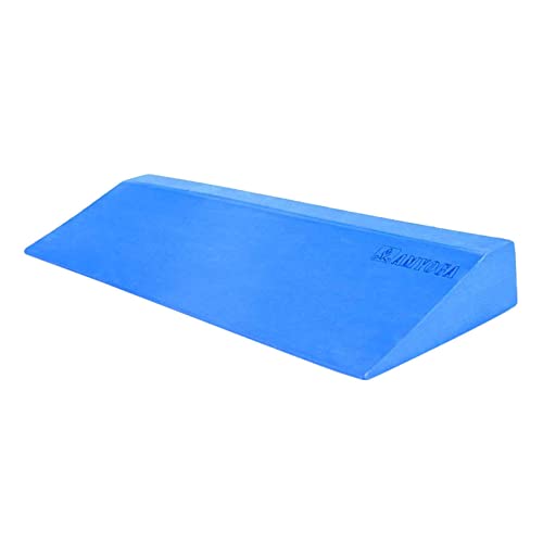 F Fityle 1 Brick Squat Wedge Equipment Geneigte Plattenunterstützung Unterstützender Balance-Schaumstoff Accs Soft für Wadenheben Übung Fitness Gym, Blau von F Fityle