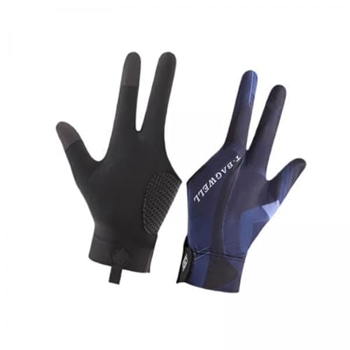 F Fityle 3X Pool Handschuhe, Separate Fingerhandschuhe, rutschfest, Verschleißfest, Leicht, Billard Handschuhe, Queue Handschuhe für Indoor Sportler von F Fityle