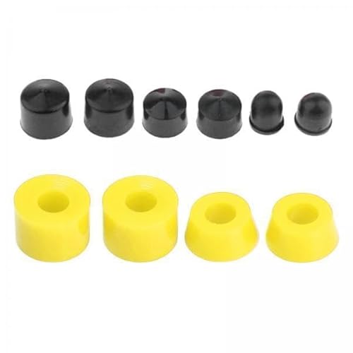 F Fityle 3X Skateboard Truck Bushing Resistant Shockproof Set Scooter Zubehör für Longboard von F Fityle