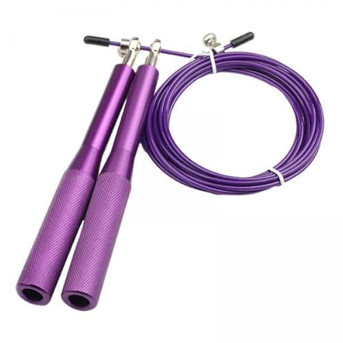 F Fityle 4x Speed Jump Rope Springseil 118 Zoll Länge Verstellbar Bequemer Griff Rutschfester Griff Langlebiges Speed Rope Springseil von F Fityle