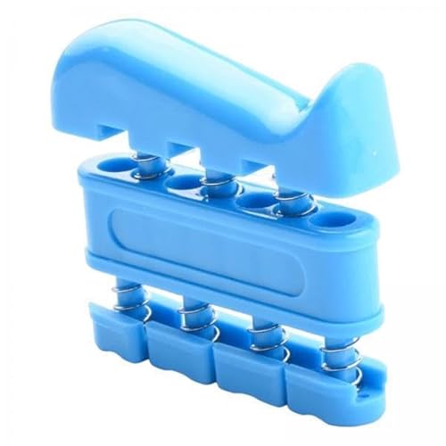 F Fityle 4x Tragbarer Fingertrainer Fingertrainer Fingerstrecker Übung Blau von F Fityle