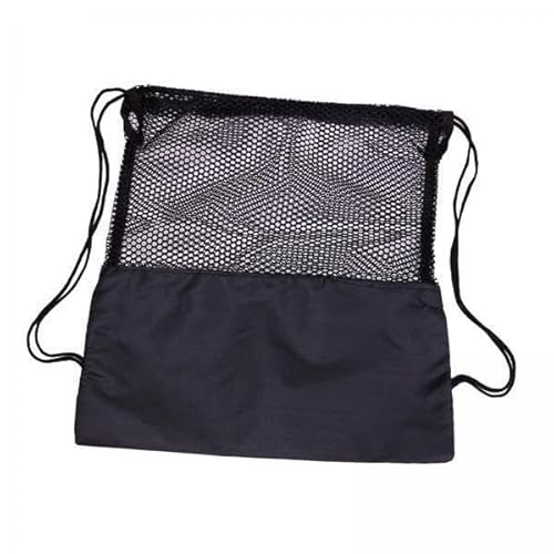 F Fityle 6X Basketball Netztasche, Kordelzug Rucksack, Strapazierfähige Netzstoff Tragetasche, Ball Aufbewahrungstasche, Kordelzug Tasche für, Rugby, von F Fityle