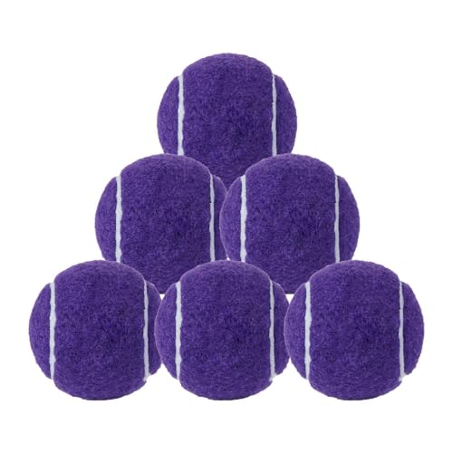 F Fityle 6pcs Tennisbälle 64mm Dia Übung für Anfänger Trainingställe für Indoor Spielen Enthusiasten Outdoor -Anfänger, Lila F Fityle 6pcs Tennisbälle 64mm Dia Übung für Anfänger Trainingställe für Indoor Spielen Enthusiasten Outdoor -Anfänger, Lila von F Fityle