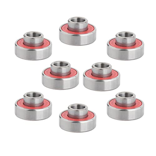 F Fityle 8 Stück Kugellager Skateboard Kugellager Longboard Rollschuh Kugellager 608 2RS, Doppelt geschirmt - rot F Fityle 8 Stück Kugellager Skateboard Kugellager Longboard Rollschuh Kugellager 608 2RS, Doppelt geschirmt - rot von F Fityle