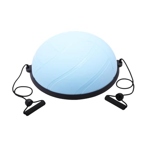 F Fityle Balance Ball, halber Gymnastikball, leicht, rutschfest, Fitnessball, Halbkugel-Yogaball für Geräte, Sport, Fitnessstudio, Workout zu Hause, BLAU von F Fityle