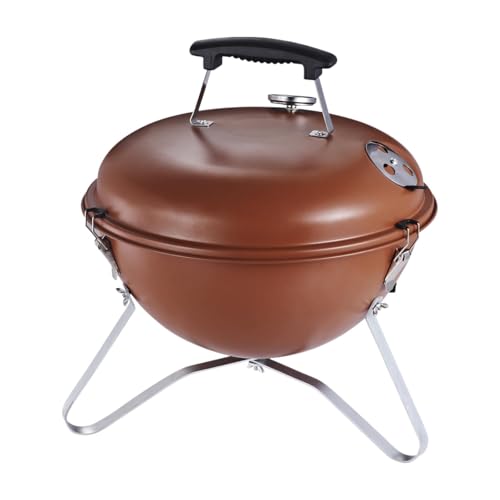 F Fityle Barbecue-Grill Holzkohlegrill Stabiler Holzkohlegrill Outdoor-Kochgrill Camping Kochgeschirr für Reisen, Picknick, Backpacking von F Fityle