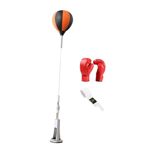 F Fityle Box-Reaktionsball, Boxsack, Hand-Auge-Koordinationstraining, Verstellbarer Box-Speedbag mit Ständer für Fitness, Fürerwachsene Mithandschuhen F Fityle Box-Reaktionsball, Boxsack, Hand-Auge-Koordinationstraining, Verstellbarer Box-Speedbag mit Ständer für Fitness, Fürerwachsene Mithandschuhen von F Fityle