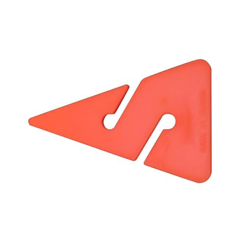 F Fityle Cave Tauchen Linie Marker Richtungs Marker Ersatz Premium Scuba Dive Seil Anzeige Leichte für Taucher Dive Marker, Rotes Dreieck von F Fityle