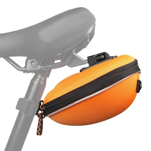 F Fityle Fahrrad Satteltasche Klein Wasserdicht, Fahrradsitz Tasche, Fahrrad Kofferraumtasche, Bike Trunk Bag, Bike Rear Rack Bag, Fahrrad Rücksitztasche für MTB Rennrad Faltrad Mountainbike, Orange F Fityle Fahrrad Satteltasche Klein Wasserdicht, Fahrradsitz Tasche, Fahrrad Kofferraumtasche, Bike Trunk Bag, Bike Rear Rack Bag, Fahrrad Rücksitztasche für MTB Rennrad Faltrad Mountainbike, Orange von F Fityle